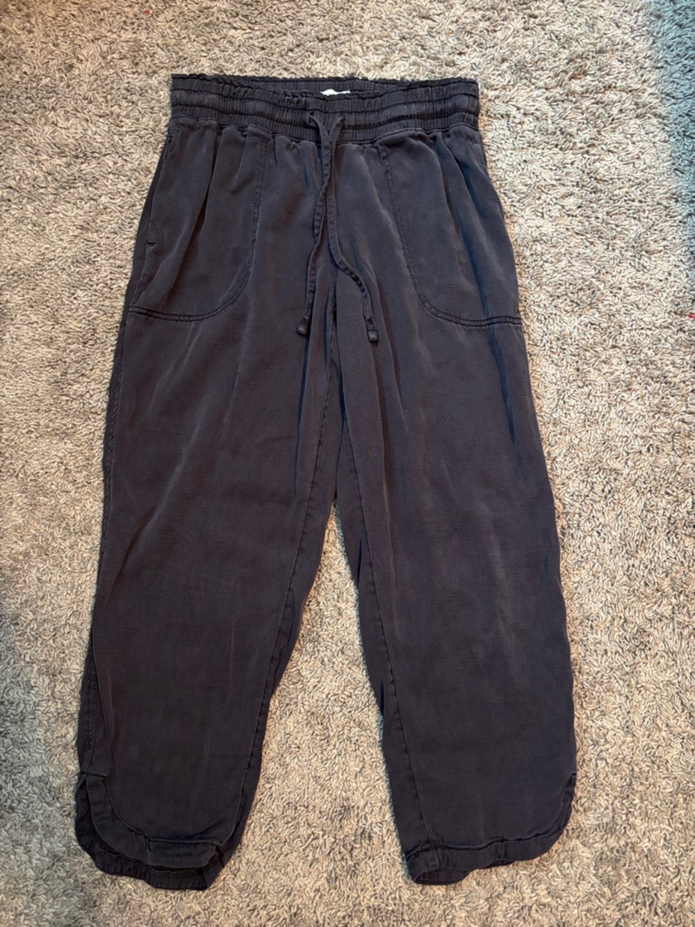 Sonoma Navy Blue Women's Drawstring Joggers